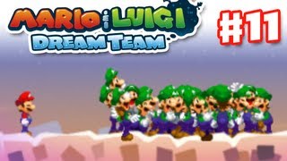 Mario amp Luigi Dream Team  Gameplay Walkthrough Part 11  Luiginoids Nintendo 3DS [upl. by Adnilreb]