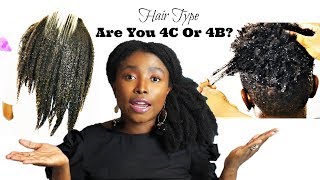 Are you Type 4c or Type 4b  Showing The Difference with my Sons  Natural Hair  Wash Day Routine [upl. by Sivrep]