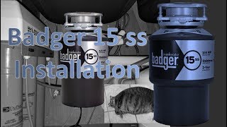 Badger 15ss install  How to Replace a Garbage Disposal [upl. by Melva]