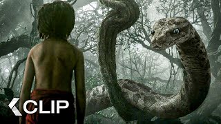 Mowgli Meets Kaa  THE JUNGLE BOOK Movie Clip 2016 [upl. by Jago]