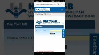 HMWSSB Bill Payment [upl. by Edmead]
