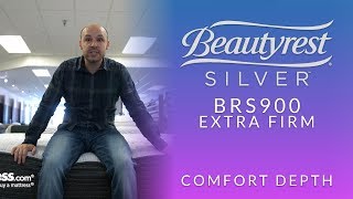 Beautyrest Silver Level 1 BRS900 Extra Firm Mattress Comfort Depth 2 [upl. by Rotberg173]