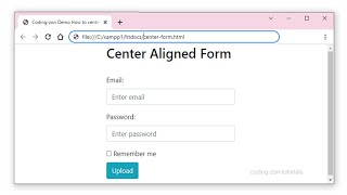 How to center a div in html css  Center a div with CSS [upl. by Hawkie]