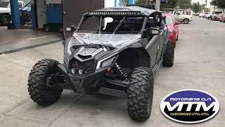 Motomania cln sistema de sonido y equipamiento can am Maverick X3 max [upl. by Notrem]