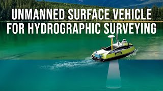 Unmanned Surface Vehicle USV for Hydrographic Surveying [upl. by Shaum]