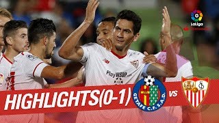 Resumen de Getafe CF vs Sevilla FC 01 [upl. by Lauretta211]