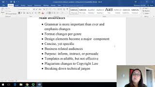 Comparing Technical Writing to Academic Writing [upl. by Oiziruam184]