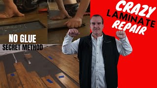 LAMINATE FLOORING REPAIR FOR BEGINNERS amp PROS HOW TO FIX LAMINATE amp VINYL FLOORS BOARD REPLACMENT [upl. by Atnauq903]