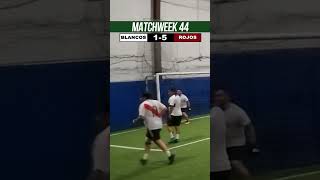 Blancos 1  5 Rojos fd60 football futbol6 rojos futbolsoccer indoorfootball soccer futbol [upl. by Moskow]