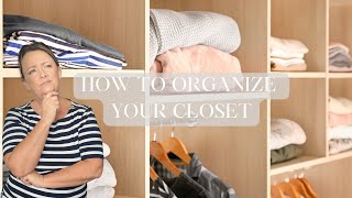 HOW TO ORGANIZE A CLOSET  I USE TO BE A PROFESSIONAL SPACE PLANNER  DECLUTTER  CHOOSE NEW CLOTHES [upl. by Eidnim111]