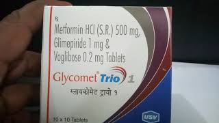 Glycomet Trio 1 Tablet Review In Hindi [upl. by Nnylyma70]