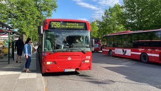 Åker med Alla Bussar från Södertälje Centrum Del 1 [upl. by Socram]