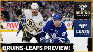 Boston Bruins vs Toronto Maple Leafs Series Preview  Big Storylines X Factors Predictions amp More [upl. by Dohsar]