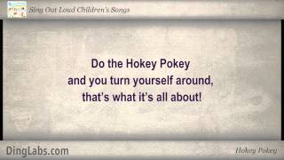 Hokey Pokey  Sing Out Loud Childrens Songs  with Lyrics [upl. by Siletotsira]