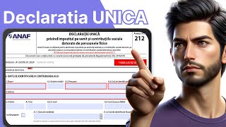 Declarația Unică 212 ANAF  27 mai data limita [upl. by Eiznyl]