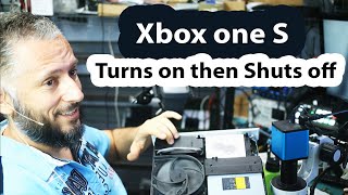 xbox one s repair turns on then immediately shuts back off [upl. by Mortimer725]