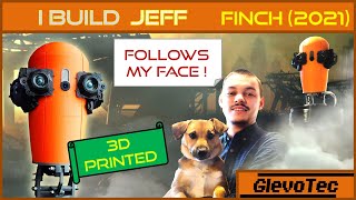 I build Jeff from Finch 2021  Face following robot head [upl. by Elexa]