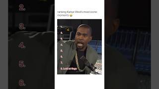 Kanye Wests most iconic moments shorts shortvideo celebrity funny fyp viral kanyewest [upl. by Rozele]