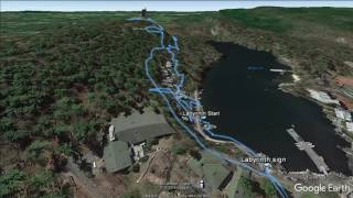 Mohonk Mountain House Labyrinth and Lemon Squeeze New Paltz NY  hike flyover [upl. by Aratehs]