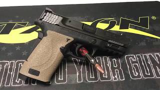 Overview Smith amp Wesson MampP Shield 380 EZ  TALON Grips [upl. by Neelya118]