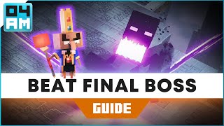 EASY How To Defeat The Final Boss  Arch Illager Any Difficulty in Minecraft Dungeons [upl. by Atinuj]