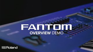 Roland FANTOM Synthesizer Overview [upl. by Elletnahs560]