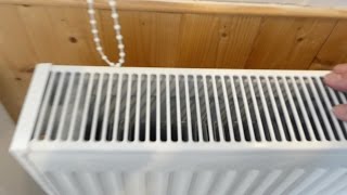 How to remove central heating radiator covers to clean behind [upl. by Ulrika]