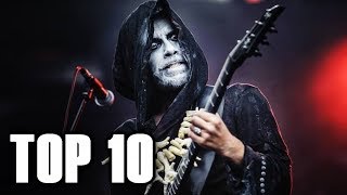 Top 10 BLACKENED DEATH METAL Bands 🤘 [upl. by Ahsiel]