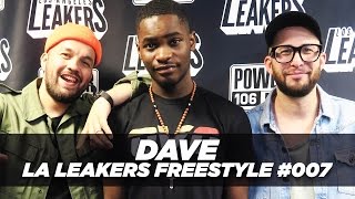 Dave Freestyle With The LA Leakers  Freestyle007 [upl. by Kanya]