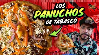 Los PANUCHOS DE TABASCO con la MEJOR Agua de HORCHATA [upl. by Juli]