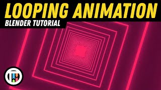 How to Loop An Animation in Blender  TutsByKai [upl. by Sexton498]