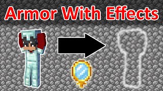 How to Make Custom Armor and With Potion Effects  Mcreator  2 [upl. by Sianna892]