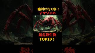 超危険生物ランキングTOP10shorts [upl. by Nyleuqaj]