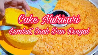 Cake Nutrisari Panggang Lembut Enak Dan Kenyal [upl. by Nannie186]