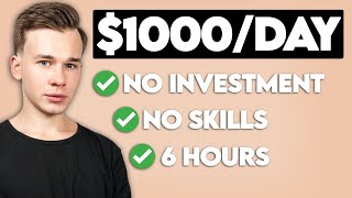 Easy Way To Make 1000 a Day Online For FREE FAST [upl. by Byran186]