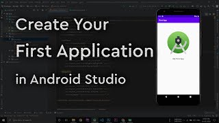 Creating First Application In Android Studio in 2025 [upl. by Anigroeg]