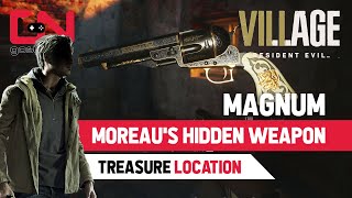 MAGNUM Location Resident Evil Village Treasure  Moreau’s Hidden Weapon [upl. by Howlyn645]