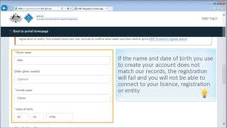 ASIC Regulatory Portal how to register [upl. by Balduin]