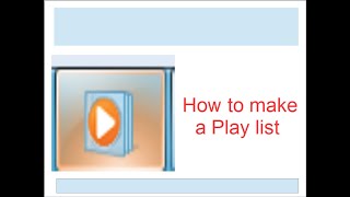 how to make playlist in windows media player  2020 [upl. by Auginahs]