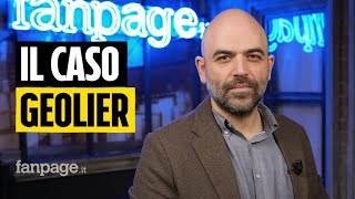 Geolier Ghali e la censura Rai Roberto Saviano racconta il caos Sanremo [upl. by Ahsemot]