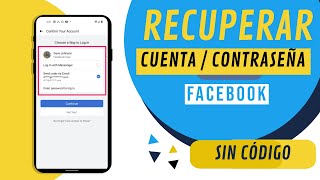 COMO RECUPERAR CUENTA DE FACEBOOK 2024 SIN CONTRASEÑA CORREO NUMERO TELEFONO FORMULARIO [upl. by Anirehtac]