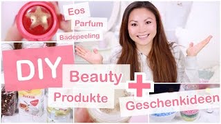 DIY BEAUTY PRODUKTE  GESCHENKIDEEN Eos Parfum Badesalz Peeling  Mamiseelen [upl. by Nuawad228]