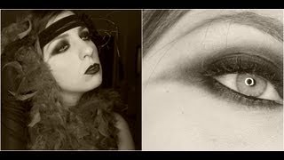 1920s Make Up Tutorial • Tutorial 48 sub Eng [upl. by Delanos144]