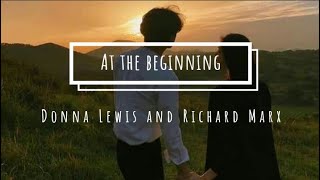 At The Beginning  Anastasia  Performed by Christy Altomare and Zach Adkins  Lyrics Video [upl. by Aicnorev]