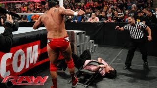 Ricardo Rodriguez vs Alberto Del Rio Raw Oct 7 2013 [upl. by Resay380]