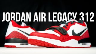 JORDAN AIR LEGACY 312 LOW Unboxing review amp on feet [upl. by Sokul]