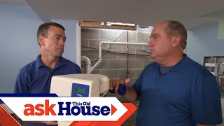 How to Install a WholeHouse Water Softener  Ask This Old House [upl. by Adolphus]