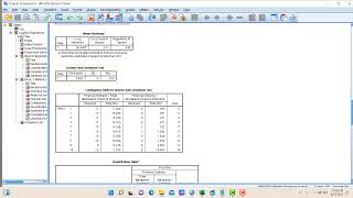 4 HosmerLemeshow Test Menggunakan SPSS [upl. by Adeehsar]