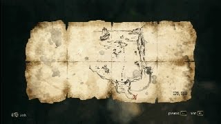 Assassins Creed 4  Treasure Map  179 593 Cape Bonavista [upl. by Anair]