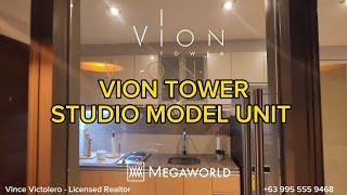 Vion Tower  Studio Model Unit [upl. by Hailahk]